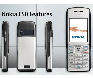 Nokia E50 : mobile destin&eacute; aux entreprises
